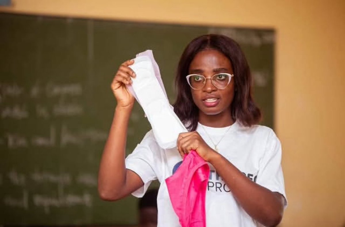 ThePecProject's tweet photo. World Menstrual Hygiene Day 
Menstruation is natural, access to hygiene shouldn’t be a struggle. 

This year, we celebrate a major step forward: The Government has made provisions for young girls in junior and senior high schools to receive free sanitary pads. https://t.co/fVq769ykqL