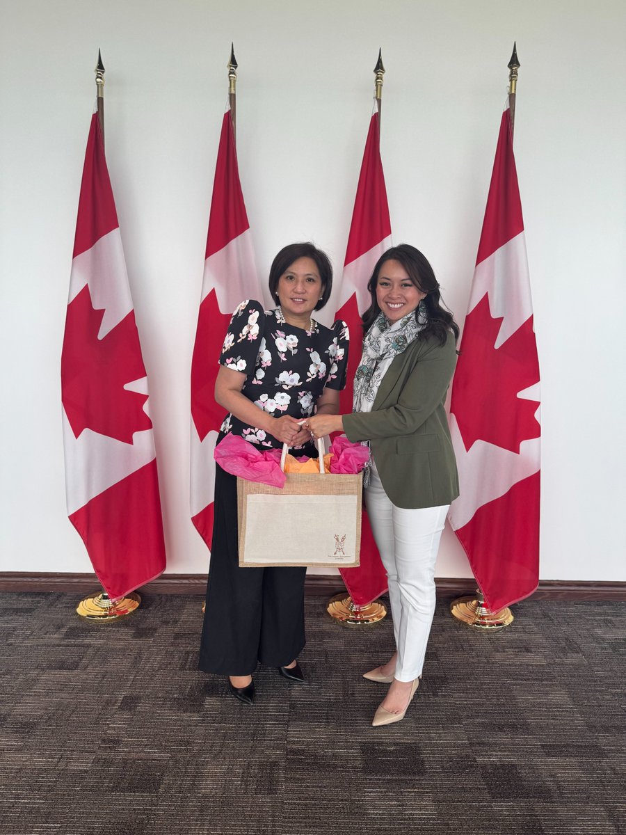 MariaSAustria's tweet photo. And the farewells begin! Thank you DFM Morrison for the gracious farewell luncheon as I near the end of my tour of duty in Canada, and to Senator Osler, Minister Valdez, ADM Epp,  ASEAN colleagues and other friends. Honoured to have helped strengthen 🇵🇭🇨🇦ties and friendships. https://t.co/kKEI3TnC9u