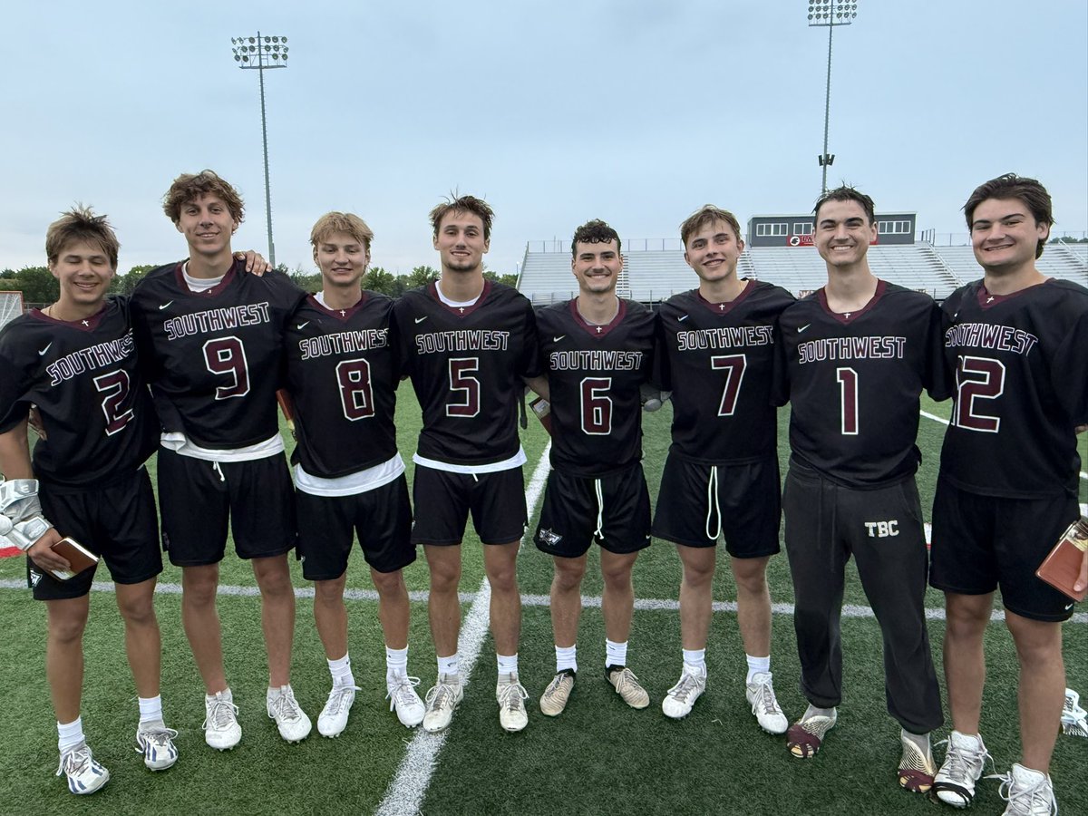 swchssports's tweet image. STARS boys lax loses a battle in the first round of sections vs. Lakeville north. Thank you to our seniors!! We will miss you!