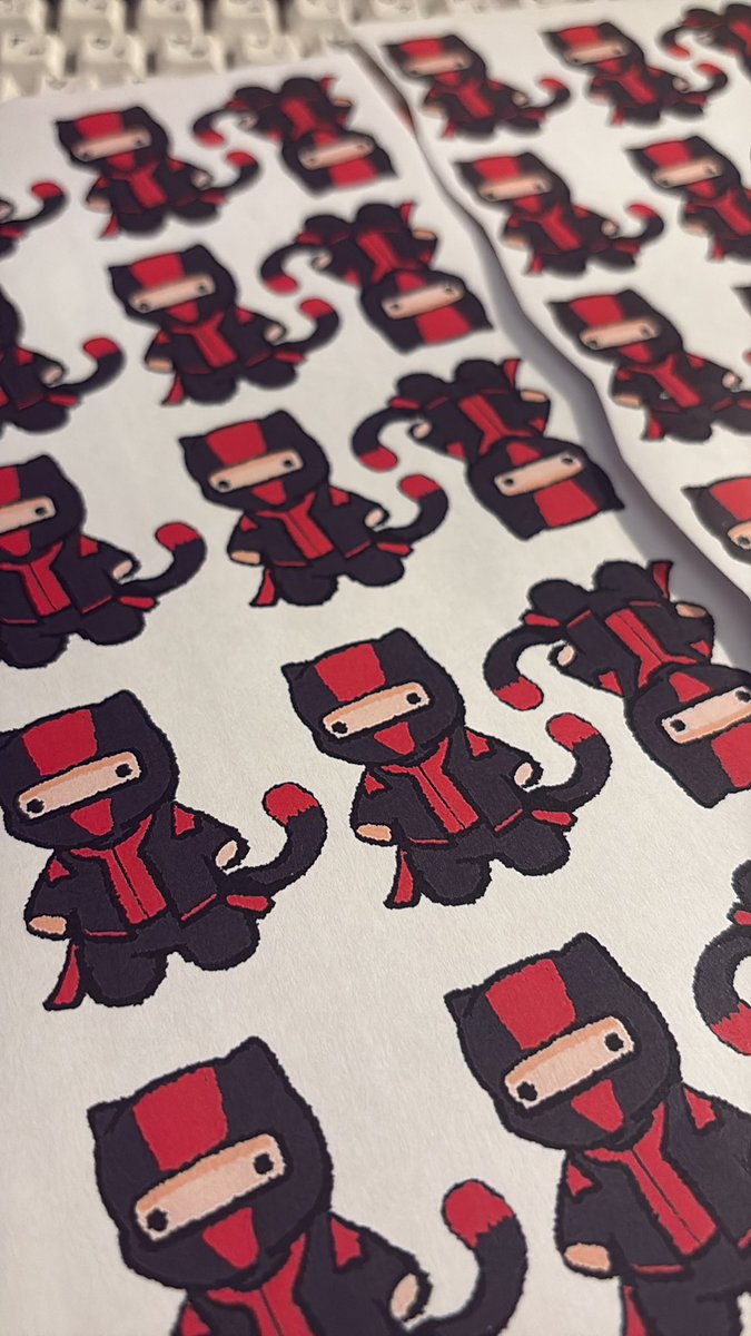 OKAY I MADE WAY TOO MANY CLANCY STICKERS SO IM DOING  A GIVEAWAY 

RT AND FOLLOW TO ENTER !!

winner gets a pack of 5 of these guys , giveaway ends in 2 days