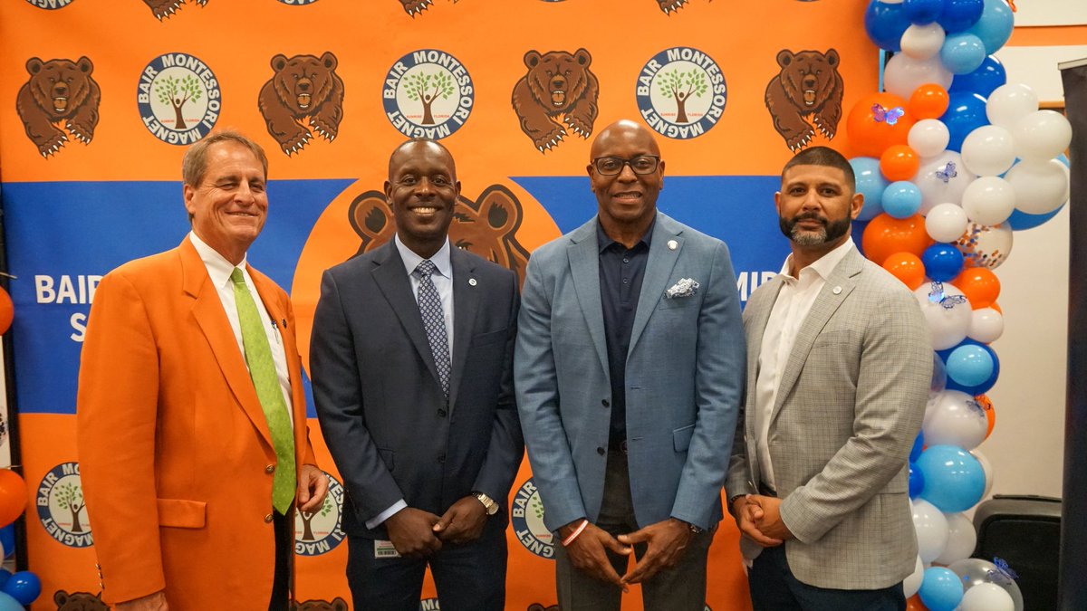 Orange Bowl Cares (@orangebowlcares) on Twitter photo We’re proud to unveil a new Innovation Space at Bair Middle School as part of the community giveback initiative surrounding the 2026 @cfbplayoff National Championship.
In partnership with @2026miamihc and <a href="/CFPExtraYard/">College Football Playoff (CFP) Foundation</a> , this space is designed to inspire creativity and learning. We’re proud to unveil a new Innovation Space at Bair Middle School as part of the community giveback initiative surrounding the 2026 @cfbplayoff National Championship.
In partnership with @2026miamihc and <a href="/CFPExtraYard/">College Football Playoff (CFP) Foundation</a> , this space is designed to inspire creativity and learning.