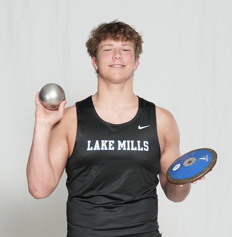 Congratulations to our 3 sectional qualifiers! 

Chet Klawitter in the 300 Hurdles 
<a href="/Brinkdyl17/">Dylan Brinkmann</a> in the long jump
Tommy Cassady in both the shot and disc! 

Next stop, McFarland on Friday!