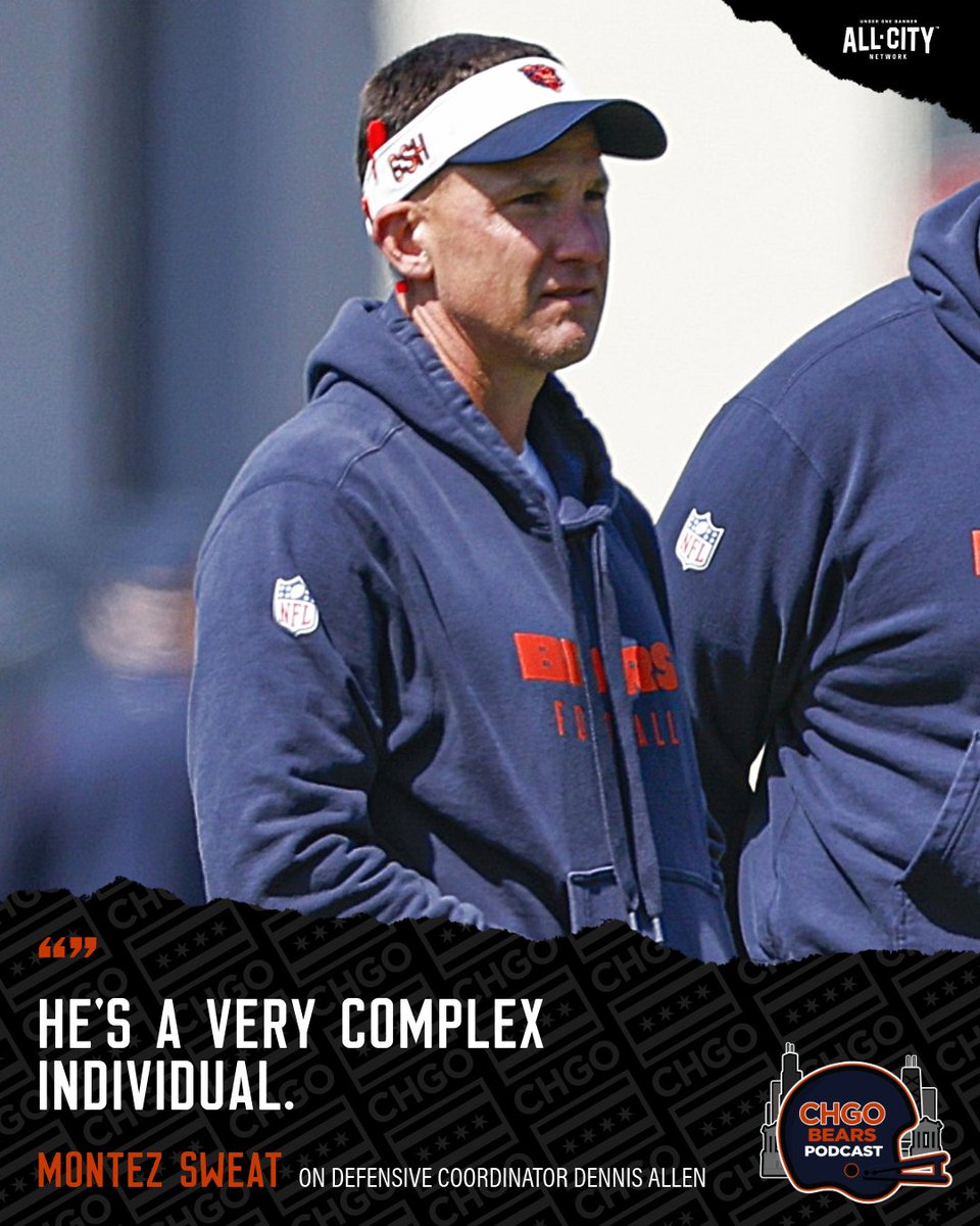 CHGO_Bears's tweet image. The layers of Dennis Allen.