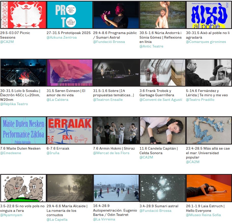 📌La agenda de Teatron para estos días. 

🔗tea-tron.com/teatron/Activi….