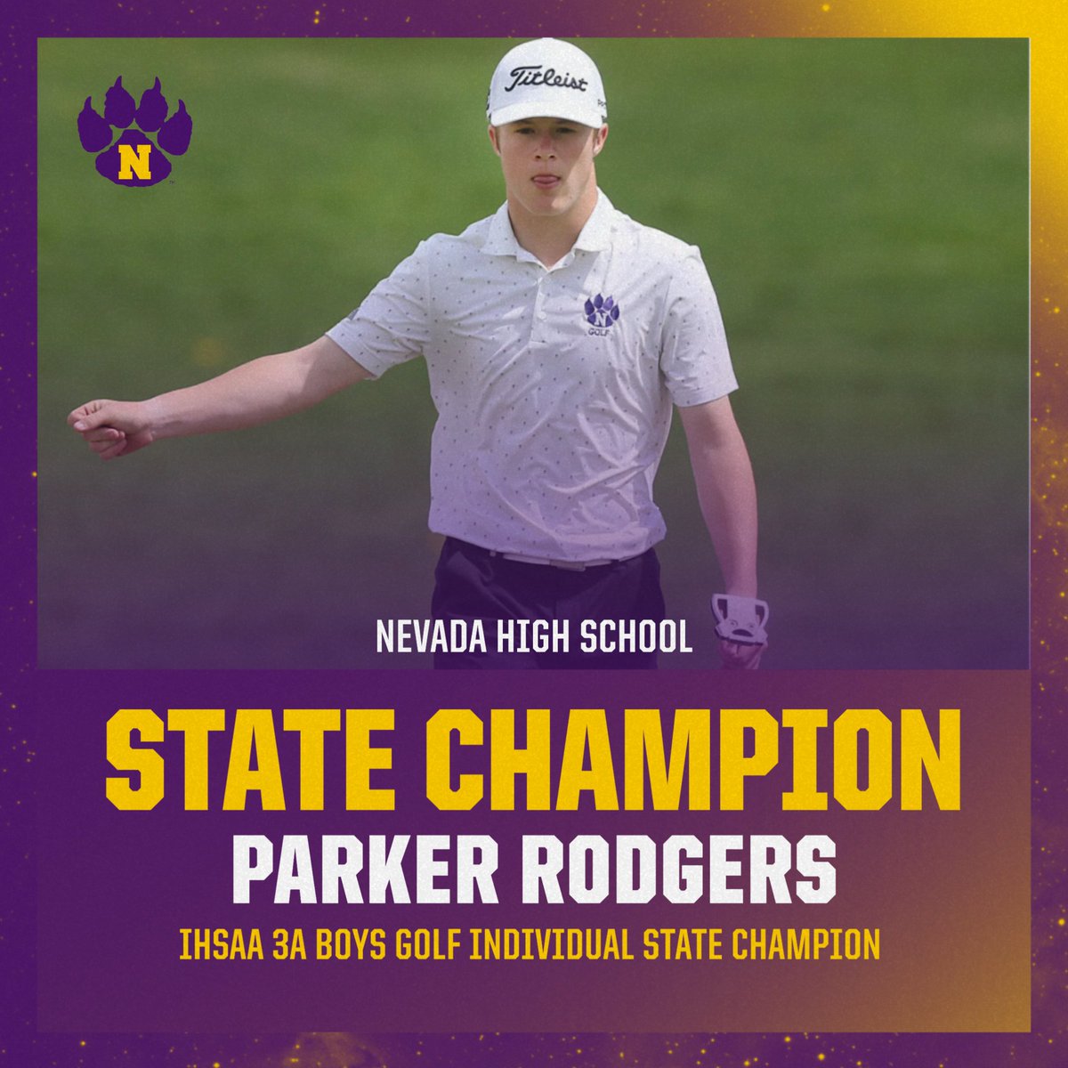 cubsactivities's tweet photo. Parker Rodgers is your 2025 3A Golf Individual State Champion! #NevadaCubPride #TeamCubs https://t.co/dfXgRC2SJf