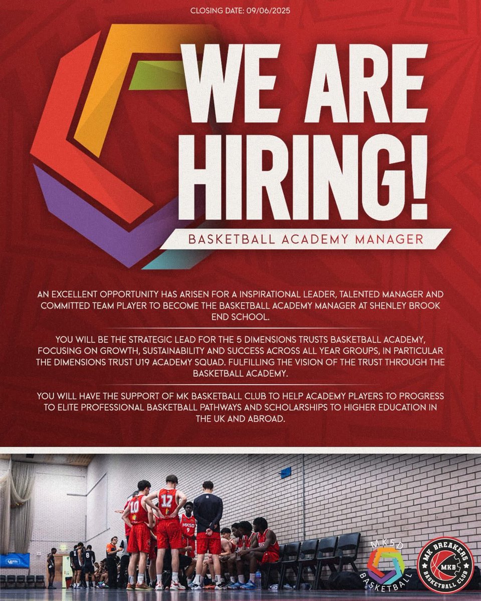 Milton Keynes Breakers Basketball Club tweet media