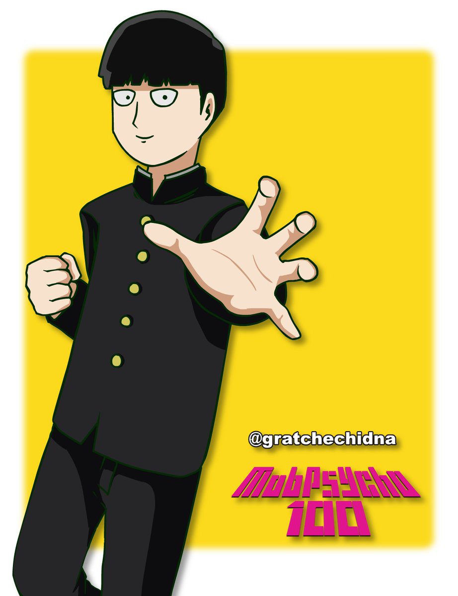 White T. Poison! Also known as Mob! Also known as Shigeo Kageyama!

#mobpsycho100