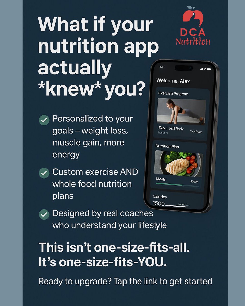 DCANutrition's tweet photo. Want a personalized workout app? We have program options designed for your goals. 

Plan options: https://t.co/J1CXKoDXOW
Download on the Apple App Store: https://t.co/PFAUARBIQ7
Android Coming Soon! https://t.co/DKURoGGi3p