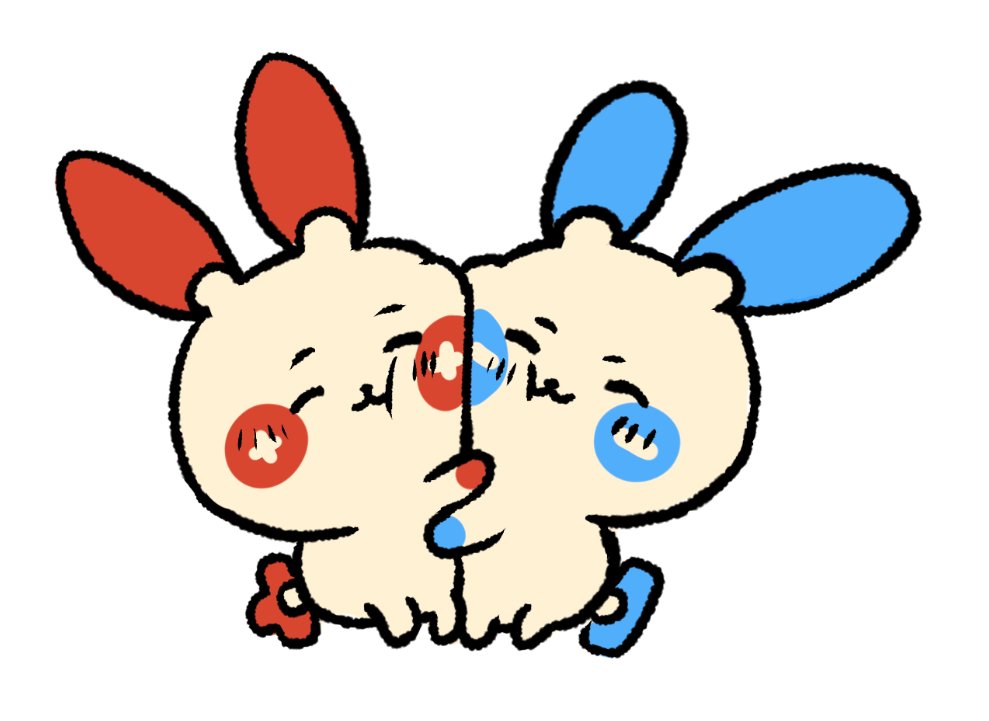 Plusle and minum❤️💙