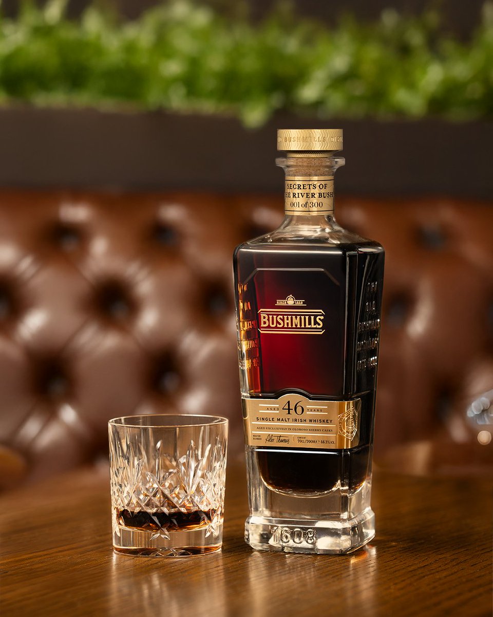 “Bushmills’ oldest-ever single malt delivers a mix of flavors that balances fruit, oak, and age for a complex pour lucky drinkers will love to dissect.” - @vinepair on 46 Year Old Single Malt.

Be the first to know when rare single malts are released. bit.ly/44ZszWu