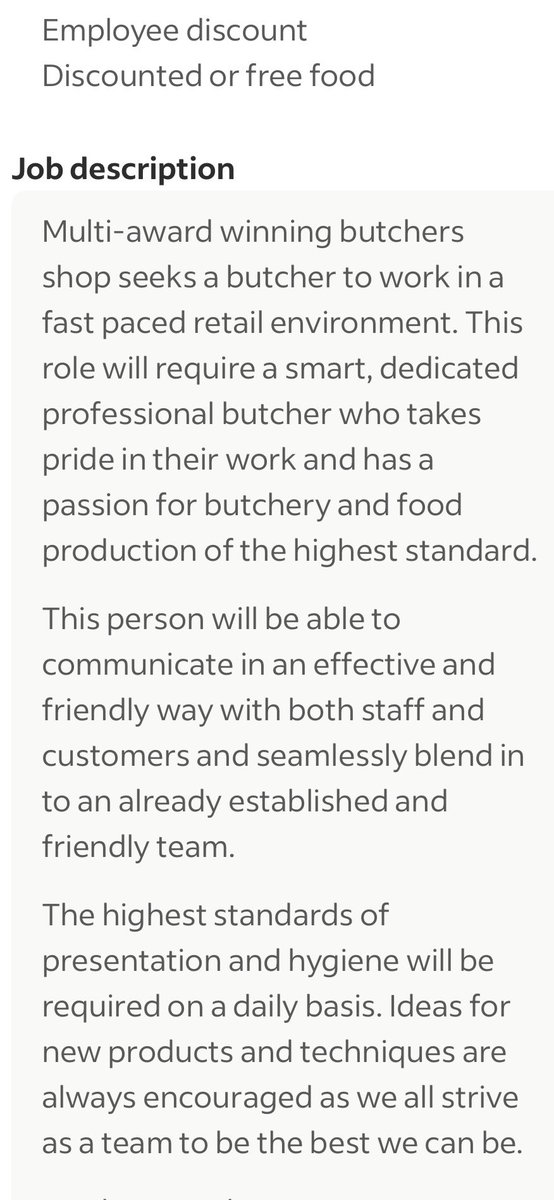 Edge & Son Butchers (@ewedgebutchers) on Twitter photo We are hiring! This role will suit an experienced butcher however we would consider adapting this role for a new school leaver/apprentice. <a href="/ShitChester/">12 years of Shitchester</a> <a href="/chestertweetsuk/">#chestertweets</a> Please r/t 😀 We are hiring! This role will suit an experienced butcher however we would consider adapting this role for a new school leaver/apprentice. <a href="/ShitChester/">12 years of Shitchester</a> <a href="/chestertweetsuk/">#chestertweets</a> Please r/t 😀