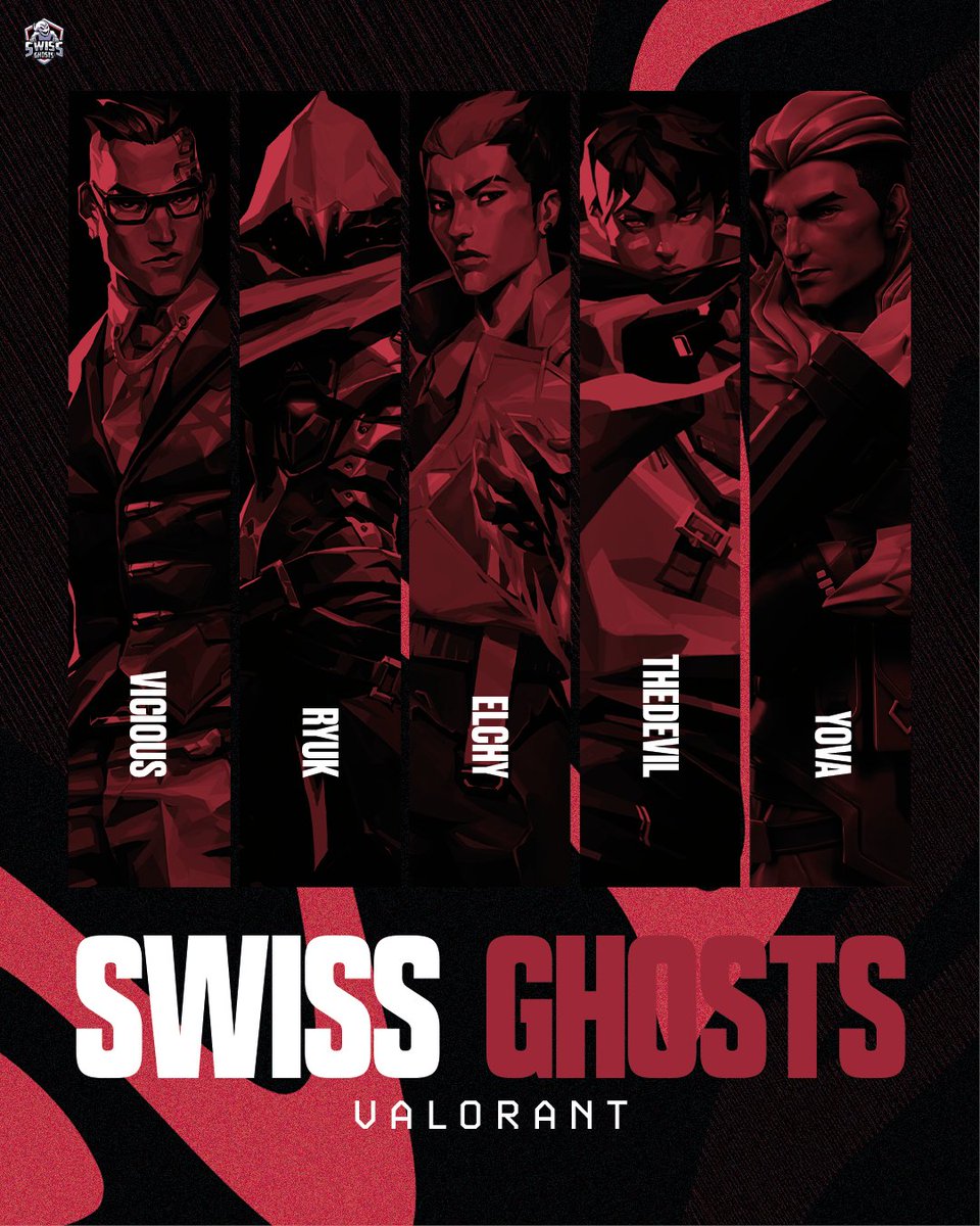 With <a href="/polylan/">PolyLAN</a> right around the corner we are stoked to announce our Valorant roster🔥

Initiator: <a href="/yovaofficial_/">Yova</a> (IGL)
Duelist: <a href="/Elchy__/">CHG elchy</a> 
Smokes: <a href="/valorantryuk/">Nici</a> 
Sentinel: <a href="/betz_cyril/">Vicious</a> 
Flex: <a href="/DevilVAL99/">CHG TheDevil</a> 

Coach: <a href="/eyzn37/">eyzn</a> 

#CHG | #swissesports