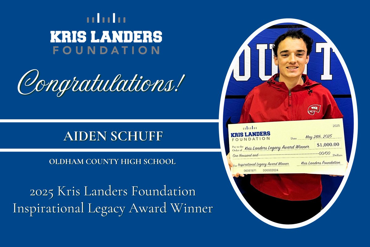Kris Landers Foundation tweet media