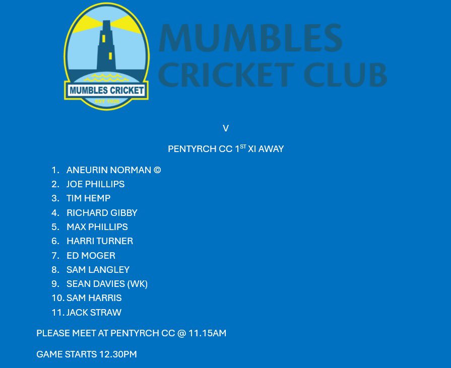 Mumbles Cricket Club tweet media
