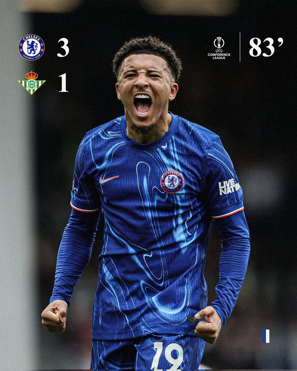 Iam_MarvelJesse's tweet photo. #UECLfinal
• Show me who does it better than Chelsea 😠
Another massive goal from JADON SANCHO🔥🔥

3 Chelsea - 1 Real Betis
83' min
#Chelsea #ChampionsLeague https://t.co/lGwiTdVImd
