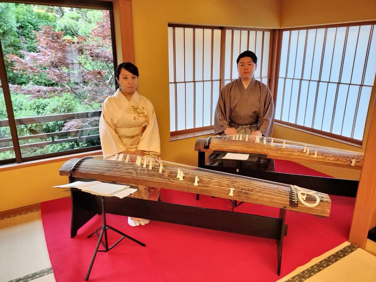 KawadaKenta's tweet photo. 昨晩は都内の老舗料亭にて

企業様の祝賀パーティー演奏でした♪

とても素敵なロケーションで心が落ち着きました✨

谷富さんありがとうございました😊 https://t.co/0PQ3c54o7Z
