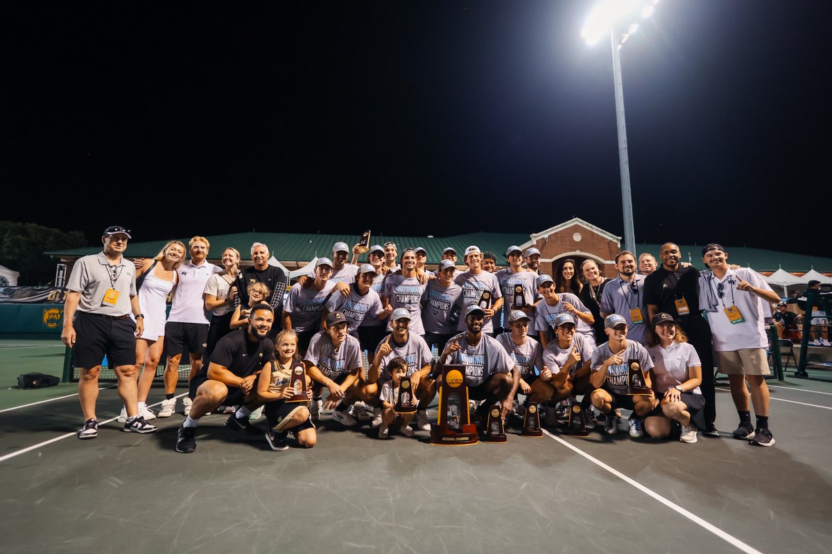 Relive The Excitement 🏆

The 2025 NCAA Division I Team Championships will re-air on ESPNU tonight! Don't miss out on the excitement!

🆚 Georgia vs Texas A&amp;M
⏰ 6 pm (EST)

🆚 Wake Forest vs TCU
⏰ 9 pm (EST)

#WeAreCollegeTennis x <a href="/NCAATennis/">NCAA Tennis</a>