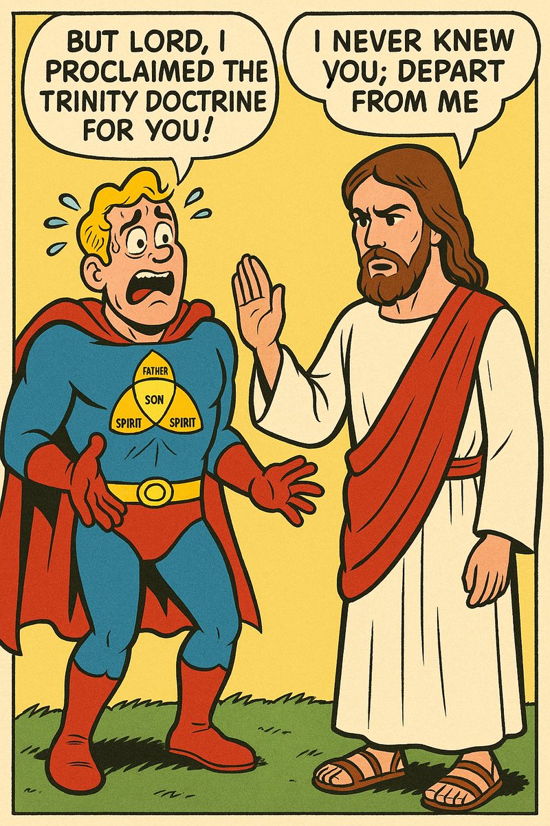 You are treading on dangerous ground if you defend a doctrine that Christ would deny