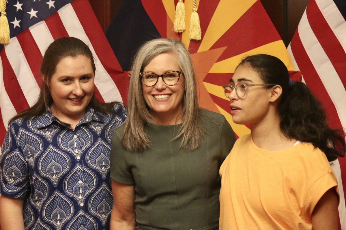 Arizona Senate Democrats (@azsenatedems) on Twitter photo Last week, Senator <a href="/CatherineSenate/">Catherine Miranda</a> (LD11) joined Ava and her family for a signing ceremony of SB1106, “Ava’s Law,” with <a href="/GovernorHobbs/">Governor Katie Hobbs</a>.
This bill subjects a public entity to liability for losses arising out of an employee’s felony acts if the acts are a felony sexual offense Last week, Senator <a href="/CatherineSenate/">Catherine Miranda</a> (LD11) joined Ava and her family for a signing ceremony of SB1106, “Ava’s Law,” with <a href="/GovernorHobbs/">Governor Katie Hobbs</a>.
This bill subjects a public entity to liability for losses arising out of an employee’s felony acts if the acts are a felony sexual offense