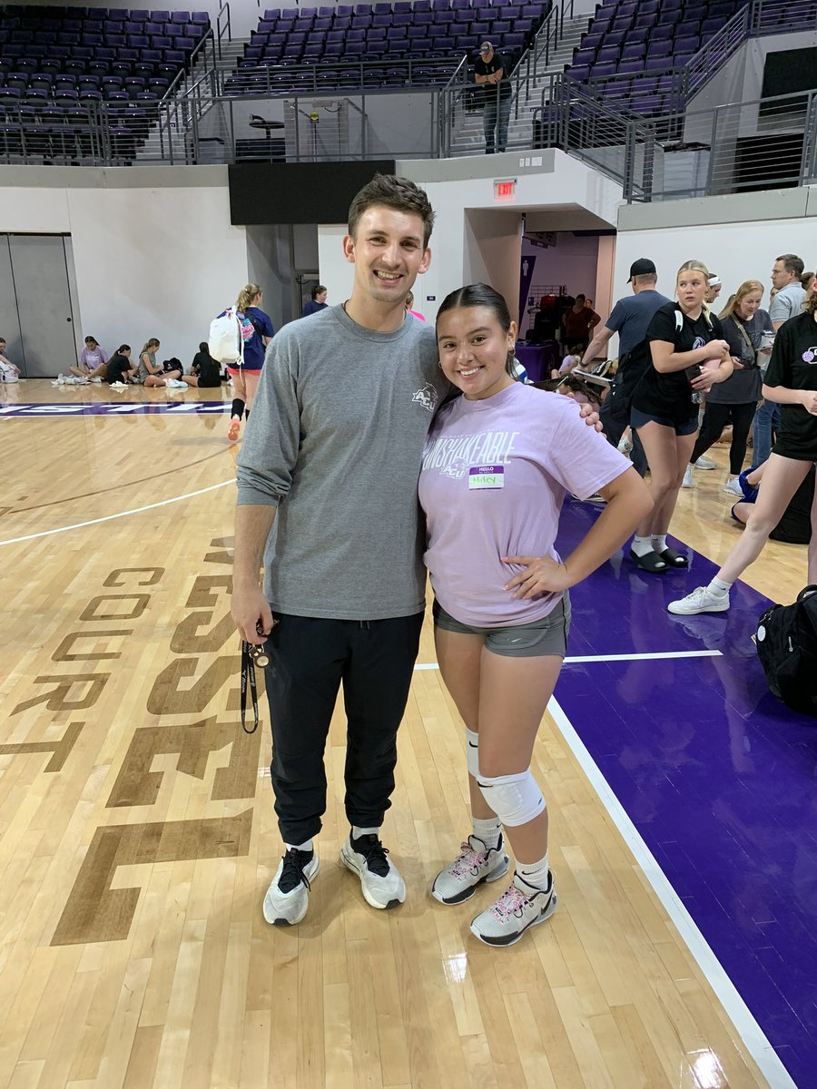 Had a great time at ACU today! Thank you for the amazing camp! <a href="/DealNicki/">nicki</a> <a href="/ACU_Volleyball/">ACU Volleyball</a> #co2026