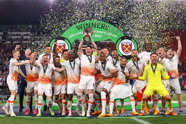 And STILL your ONLY UNDEFEATED English winners of the UEFA Europa Conference League...!! ⚒️