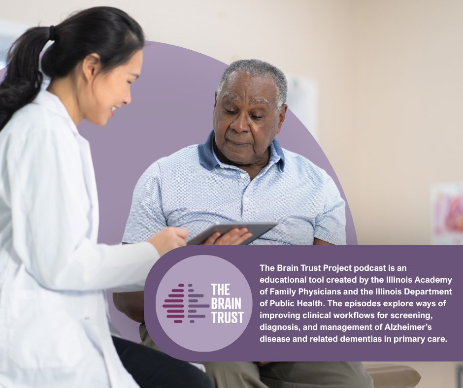 This week, we’ll be highlighting the The Brain Trust Podcast's “Caregiver Mini-Series” in partnership with Without Warning.

Find all episodes at thebraintrustproject.com, on all your favorite podcast platforms, or at ilbrainhealth.org/video-gallery/!