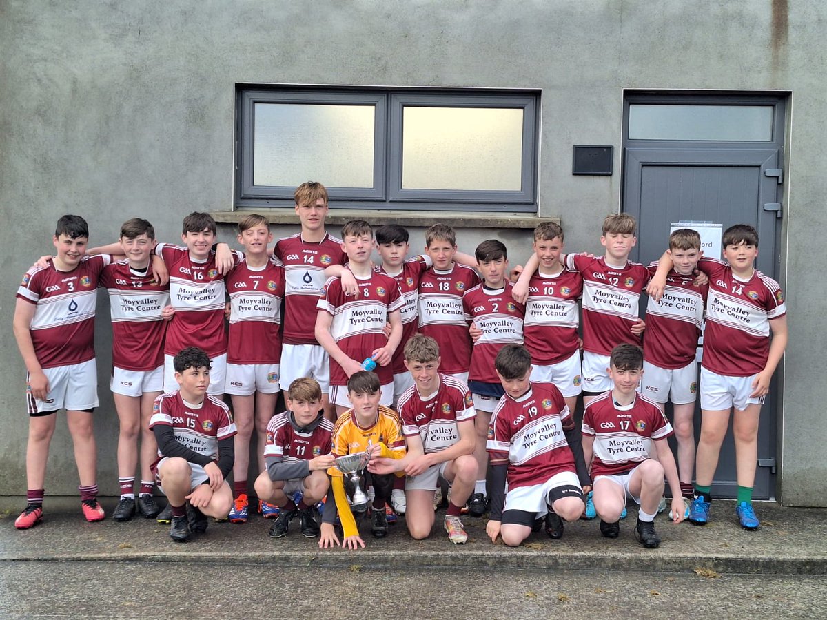 Correction on the score of the Div 2 Under 14 Hurling final that was played on Monday evening, the Kildare website had the score the wrong  way around.  Broadford won it 6-7 to 1-8 against Coill DUbh, Congratulations to them &amp; good to see them enjoying the cup and celebrations.