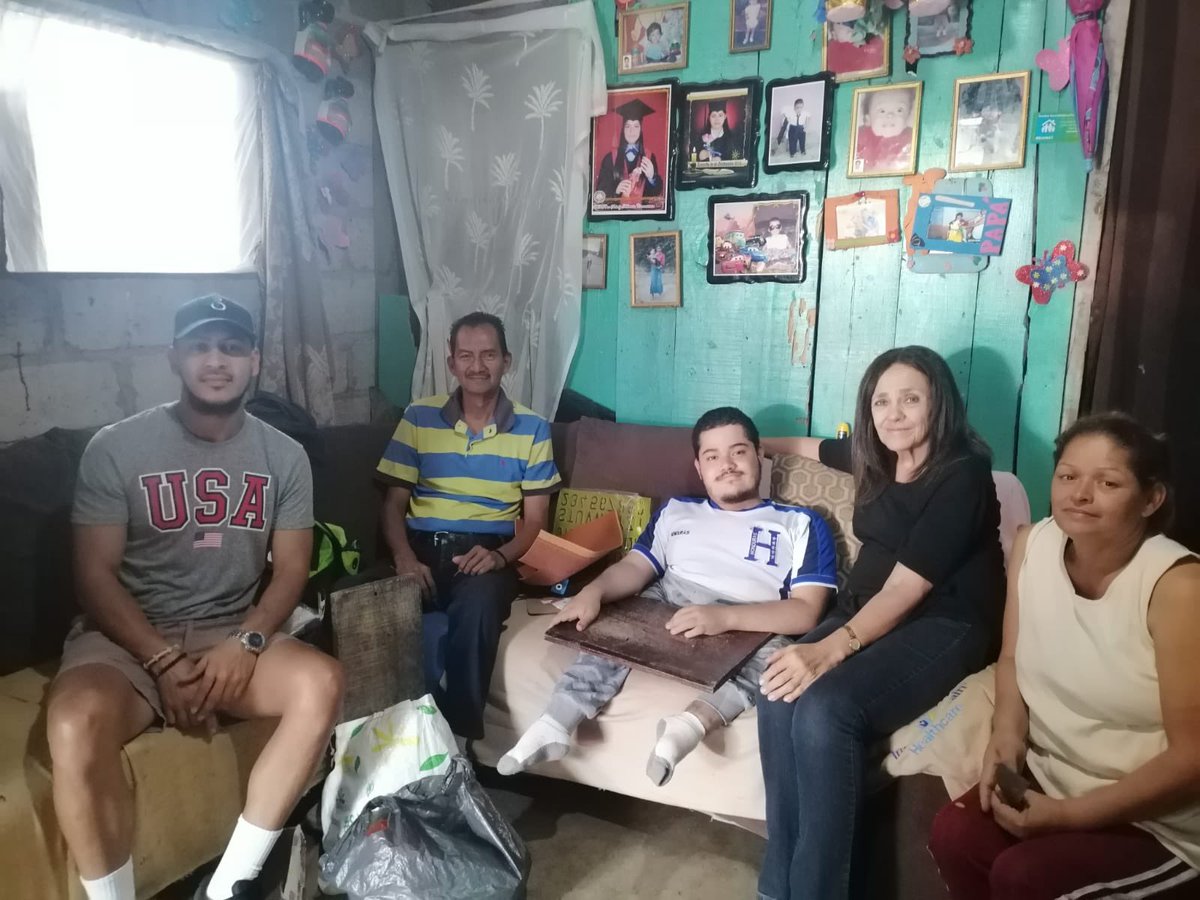 secondwindHN's tweet photo. We recently added a new member to our leather program. Jose’ is 17 years old and has fought many diseases since birth, including myelomeningitis, clubfoot, and hydrocephalus. In spite of all he goes through, Jose’ is very cheerful and he dreams of one day becoming a baker. https://t.co/PwOI7O85wJ
