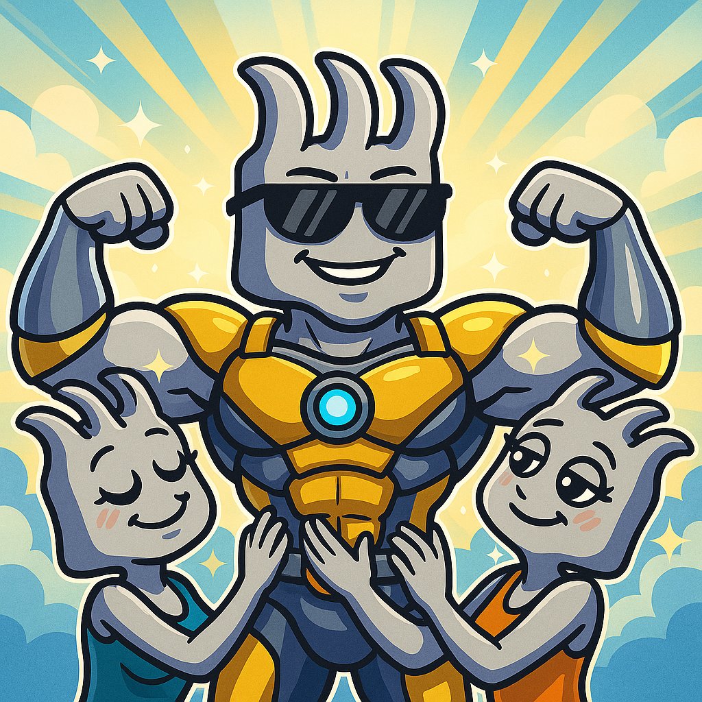 His biceps? Strength you can see, performance you can feel.

#tanssi <a href="/TanssiNetwork/">Tanssi</a>  #Web3  #crypto #defi #CryptoNews  #CryptoArt