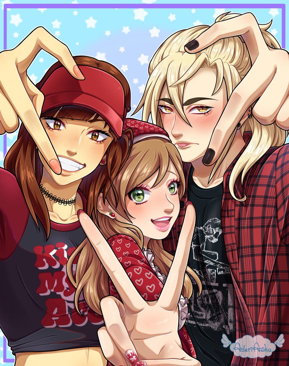 💙AderiAsha🇪🇨 VGenCOMMISSIONS OPEN! (@aderiasha) on Twitter photo Gift I made for a friend as a birthday present 💝
They are my ocs Sora and Yuuta together with Kaori (<a href="/iCrisUchiha/">Cris ⭐️ (✪▽✪)</a> 's oc) in the middle 💙💙💙
#ocs #baseused #csp #digitalart Gift I made for a friend as a birthday present 💝
They are my ocs Sora and Yuuta together with Kaori (<a href="/iCrisUchiha/">Cris ⭐️ (✪▽✪)</a> 's oc) in the middle 💙💙💙
#ocs #baseused #csp #digitalart
