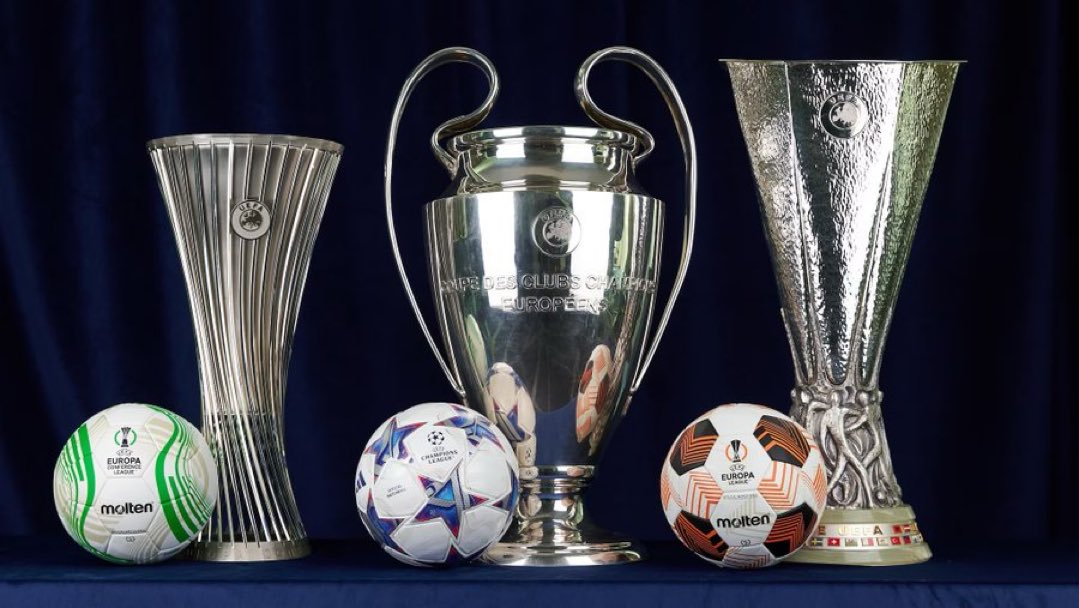 Chelsea are the 𝐎𝐍𝐋𝐘 club in history to have won ALL three major European trophies; the Champions League, Europa League, and Conference League! 💙

Pass it on!!!