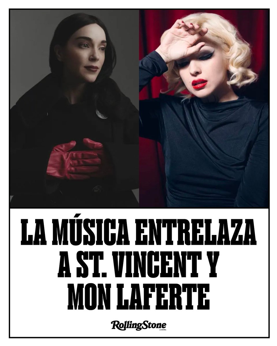Rolling Stone en Español - México (@rollingstonemx) on Twitter photo 🎸 La guitarra de <a href="/st_vincent/">St. Vincent</a> y la voz de <a href="/monlaferte/">Mon Laferte</a> se cruzan en un nuevo universo. 'Tiempos violentos' ahora suena en dos idiomas, con más intensidad que nunca. Escúchala aquí. 🎧👇
es.rollingstone.com/la-musica-entr…
#RollingStoneEnEspañol #RollingStone #Música 🎸 La guitarra de <a href="/st_vincent/">St. Vincent</a> y la voz de <a href="/monlaferte/">Mon Laferte</a> se cruzan en un nuevo universo. 'Tiempos violentos' ahora suena en dos idiomas, con más intensidad que nunca. Escúchala aquí. 🎧👇
es.rollingstone.com/la-musica-entr…
#RollingStoneEnEspañol #RollingStone #Música