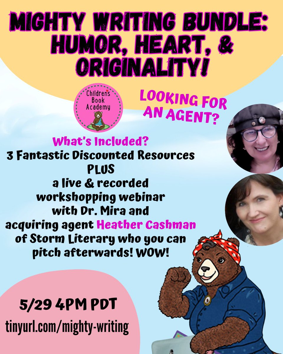 Ready to infuse fun and originality into your writing?  Our Mighty Writing Bundle is your gateway to creating unique and exciting children’s books! Get four amazing resources for just $176–over $270 in savings. ✨tinyurl.com/mighty-writing   

#KidLit #ChildrenBooks #KidsBooks