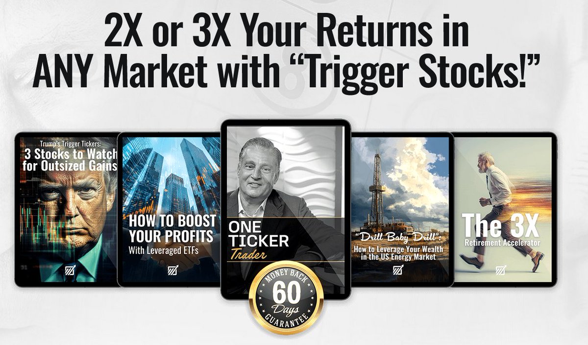 JoshBro20595351's tweet image. Larry Benedict’s Trigger Stocks 2x-3x Tesla, NVIDIA, Strategy moves. 100% win rate Q1 2025.
stockpicksguru.com/LarryBenedictT…
$79 for trial + reports. Worth it for Trump’s market chaos? #TriggerStocks #investing #OneTickerTrader #LarryBenedict