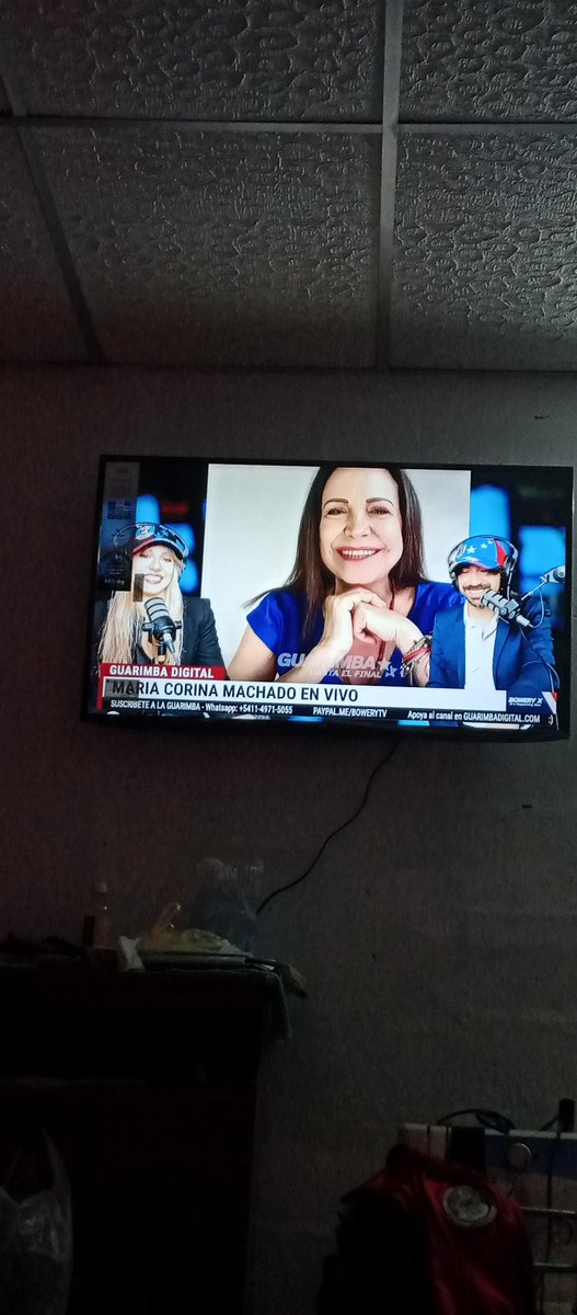 eusy88's tweet photo. @MariaCorinaYA  que emoción en la Guarimba https://t.co/WFyA6HF325