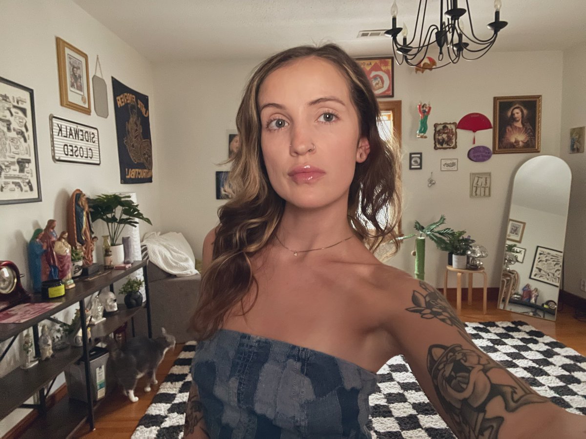 just a girl and her chaotic living room against the world