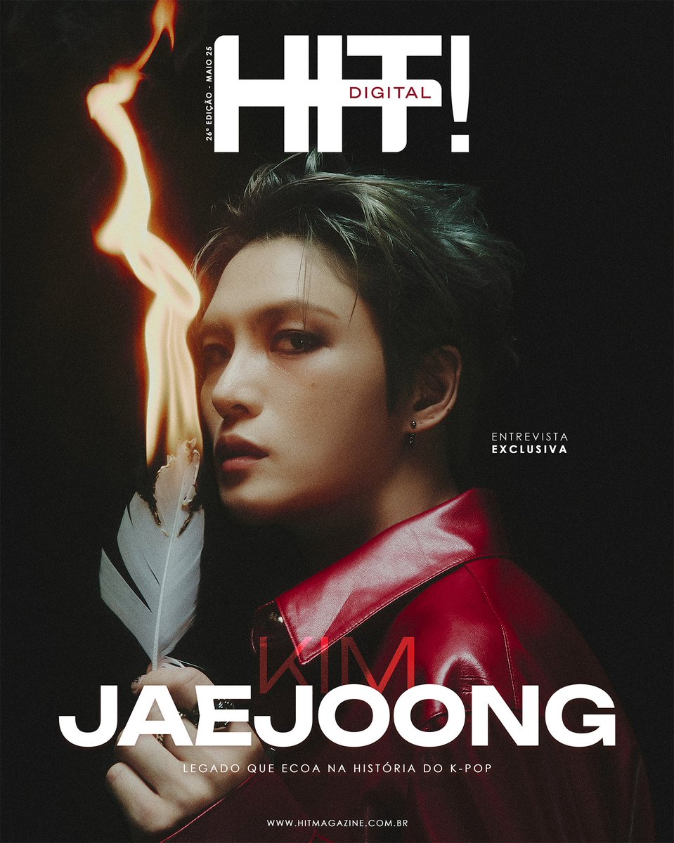 HIT! Magazine (@hitmagazinebr) on Twitter photo Uma estrela sem medo do escuro!
A nossa capa digital de maio de 2025 já está entre nós! E o artista da vez é KIM JAE JOONG (<a href="/bornfreeonekiss/">kimjaejoong</a>).
O cantor tirou um tempo para conversar com a HIT!
Acesse agora em: hitmagazine.com.br/nao-tenho-medo…
Com mais de 20 anos de carreira, ele é Uma estrela sem medo do escuro!
A nossa capa digital de maio de 2025 já está entre nós! E o artista da vez é KIM JAE JOONG (<a href="/bornfreeonekiss/">kimjaejoong</a>).
O cantor tirou um tempo para conversar com a HIT!
Acesse agora em: hitmagazine.com.br/nao-tenho-medo…
Com mais de 20 anos de carreira, ele é