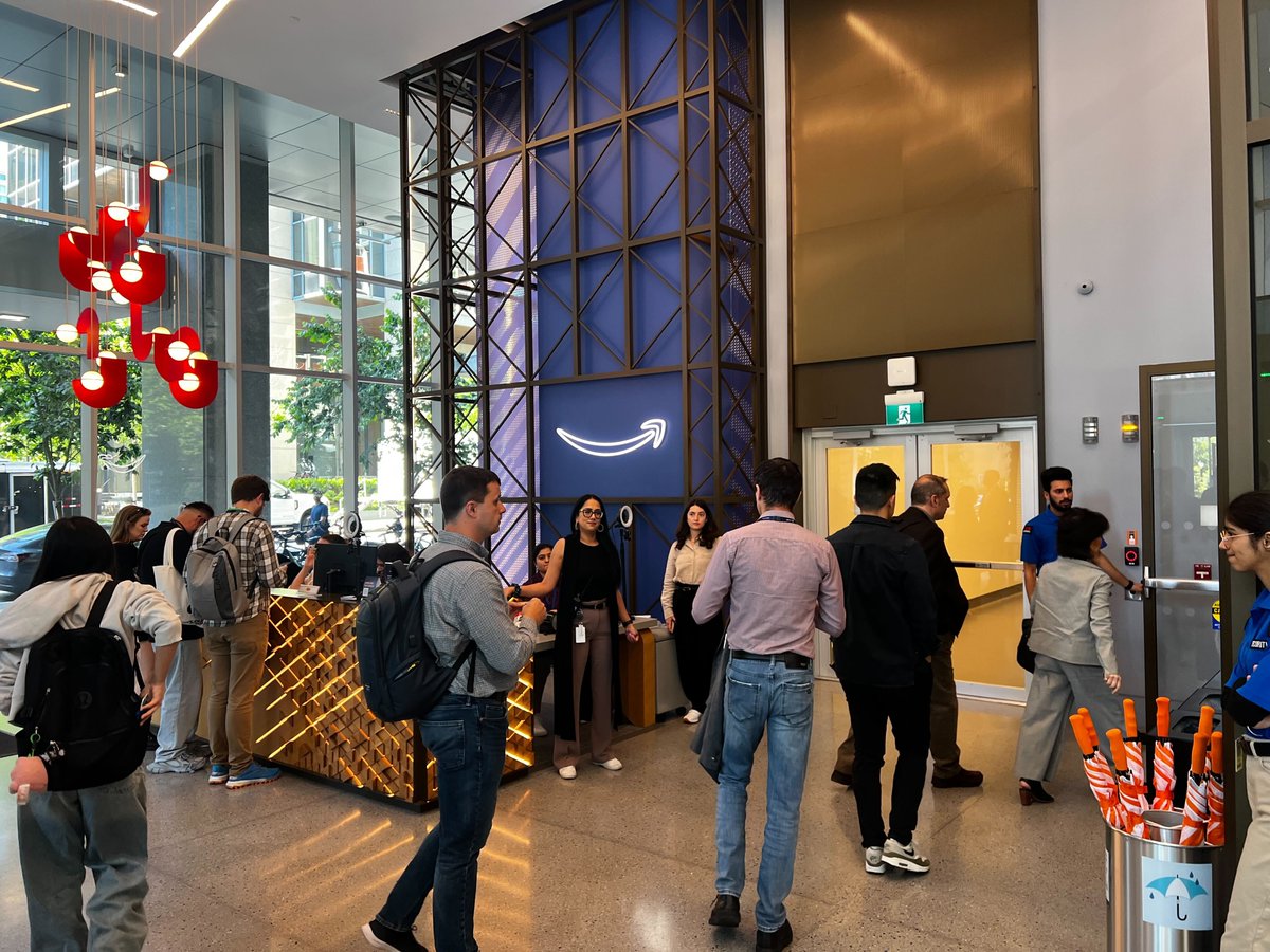 Our team is off  and running at #WebSummitVancouver 

On Day 1, we dove into an #AWS Startups panel on “Building &amp; Navigating Enterprise AI,” featuring leaders across the ecosystem. Came away with playbooks and cautionary tales for any AI-driven business. 

Day 2 here we go...