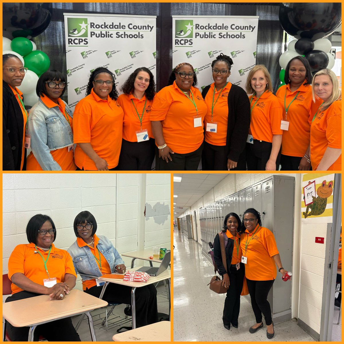 Mustang family representing at the #rcpsleadershipsummit25 🧡