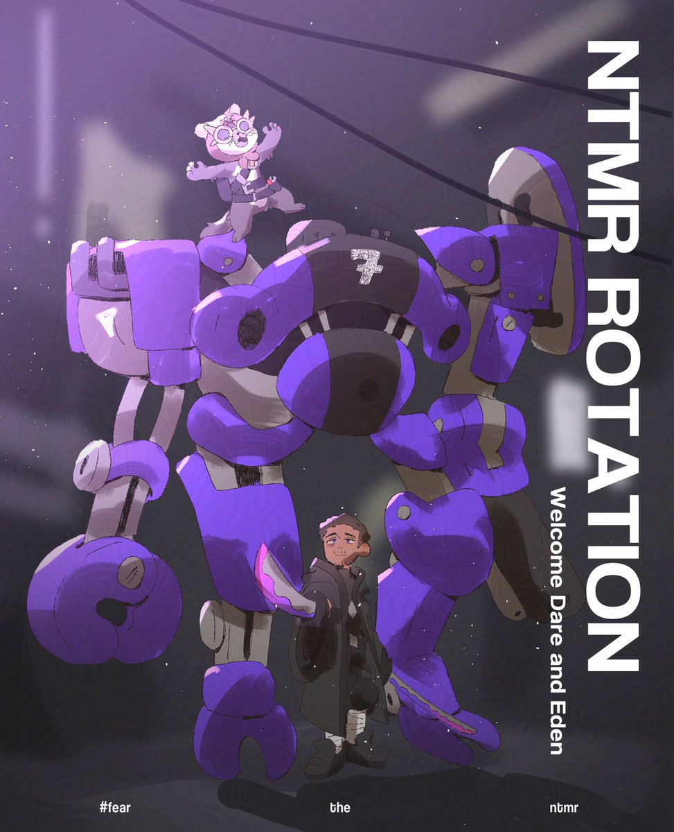 New faces join our fight against the system!   

Welcome to the NTMR Rotation squad,  

💉 <a href="/eden_ow2/">eden</a> 
 🧠 <a href="/dare_ow/">Dare</a>  

#FearTheNTMR