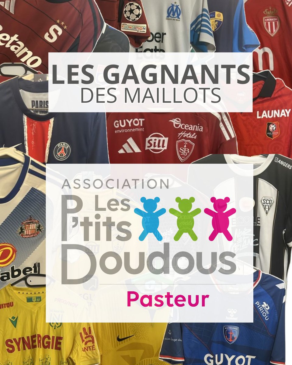 Ub90C's tweet image. LE TIRAGE DES MAILLOTS 🍀

Si votre nom apparaît en face d'un maillot, félicitations, il est à vous ! Envoyez-nous un message en privé pour récupérer votre lot 📨

Merci pour votre participation 🔥