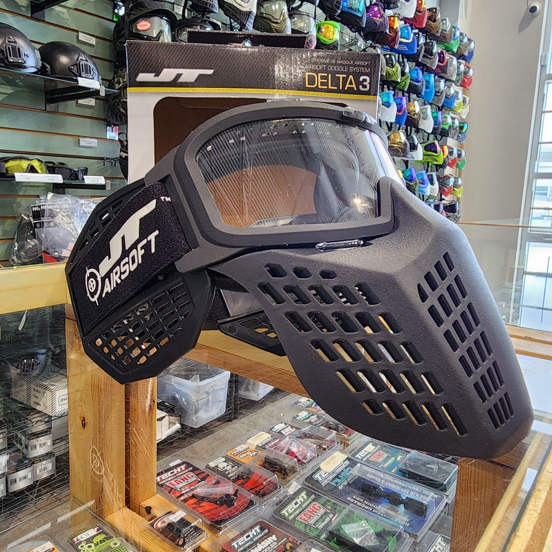 TacticalSports's tweet image. JT Delta 3 airsoft mask - an interesting and different option #jtusa #airsoft #tacticalsports