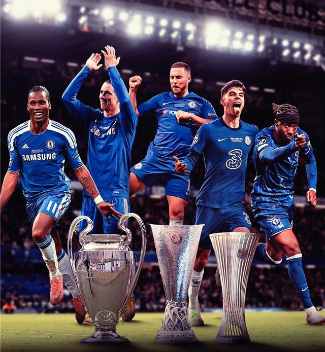 Bímbọ Àdéòlá Ìgì T'Ọlọ́rùn Gbìn🙏 (@bimadeola) on Twitter photo The London clubs that know what it means to win trophies are doing so with flair. <a href="/SpursOfficial/">Tottenham Hotspur</a> broke their long-standing hoodoo, & <a href="/ChelseaFC/">Chelsea FC</a> has established themselves as the top club in the city by winning every title!
The first team to win all of Europe's major trophies. The London clubs that know what it means to win trophies are doing so with flair. <a href="/SpursOfficial/">Tottenham Hotspur</a> broke their long-standing hoodoo, & <a href="/ChelseaFC/">Chelsea FC</a> has established themselves as the top club in the city by winning every title!
The first team to win all of Europe's major trophies.