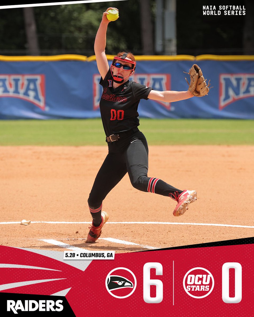 Southern Oregon Raiders (@souraiders) on Twitter photo SIXTH straight elimination win for <a href="/SOU_Softball/">SOU Softball</a> forces a winner-take-all finale at the #NAIASoftball World Series!
The Raiders will go for their 4th championship since 2019 starting at 7am PT on Thursday! SIXTH straight elimination win for <a href="/SOU_Softball/">SOU Softball</a> forces a winner-take-all finale at the #NAIASoftball World Series!
The Raiders will go for their 4th championship since 2019 starting at 7am PT on Thursday!