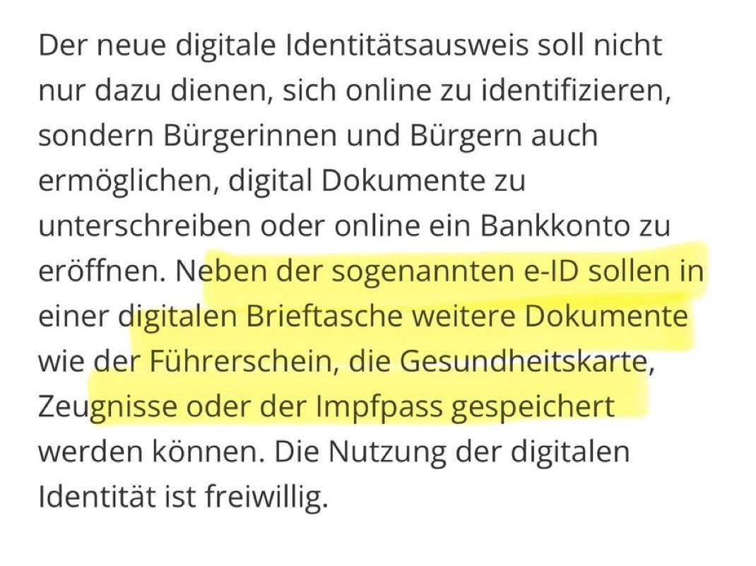 Wie von mir während Corona prophezeit: alles wird digitalisiert und jeder pausenlos überwacht: Digitales Geld, Impfpass, Gesundheitskarte, Führerschein, CO2 Guthabenkonto, Social Credit