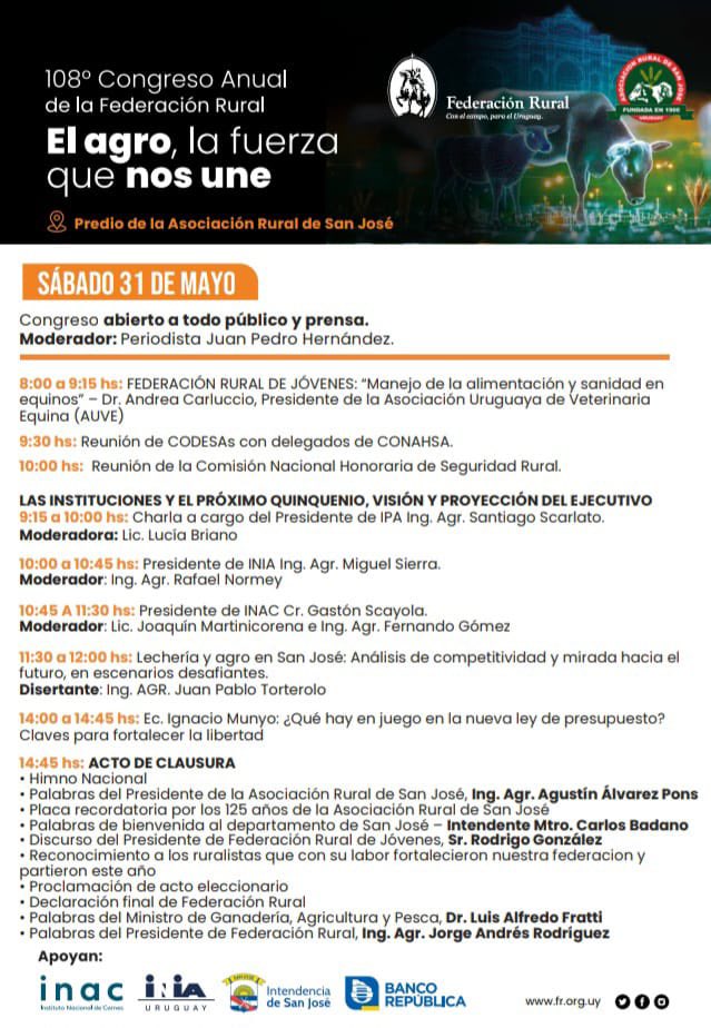 Asociacion Rural de San Jose tweet media