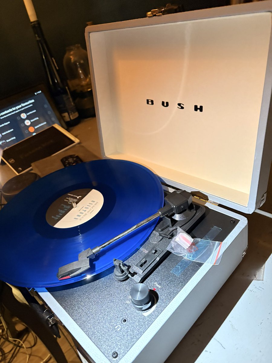 helenlund's tweet photo. 37 years after I played @deaconbluemusic Raintown on CD and being a lifelong fan, I now get to play the LP (blue) for the first time ever on my new record player. Thank you @rickyaross and band. The gift that keeps on giving x https://t.co/qOCDnC7zPf