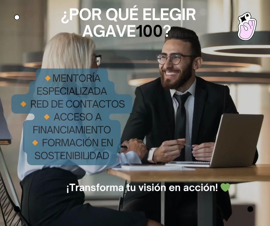 Agave100_mx's tweet photo. ¡Impulsa tu Proyecto Sostenible con Agave100! 🌱

¿Tienes una idea innovadora que busca hacer la diferencia en el mundo? En Agave100 te ayudamos a llevarla a cabo a través de nuestra Incubadora y Aceleradora de Proyectos Sostenibles. 🌍💡 #EmprendimientoResponsable #Agave100 https://t.co/SVfYgVAIry