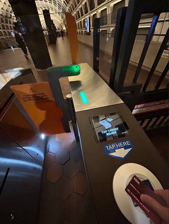 CubicTS's tweet photo. π @wmata Tap Ride Go is LIVE!! Riders can now simply use contactless credit and debit cards at Metrorail station fare gates. Seamless travels are here. #WashingtonDC #PublicTransit #FareCollection #ContactlessPayments π https://t.co/CCi2QbqcHu https://t.co/nIwI8hvf3H