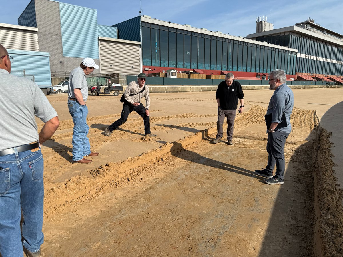 Oakalwn was visited by Mick Peterson with Racing Surfaces Testing Laboratory and Roderick Saylor with GRW Inc. to review the track surface and summer renovation planning. We are getting ready for the upcoming 25/26 Racing Season!